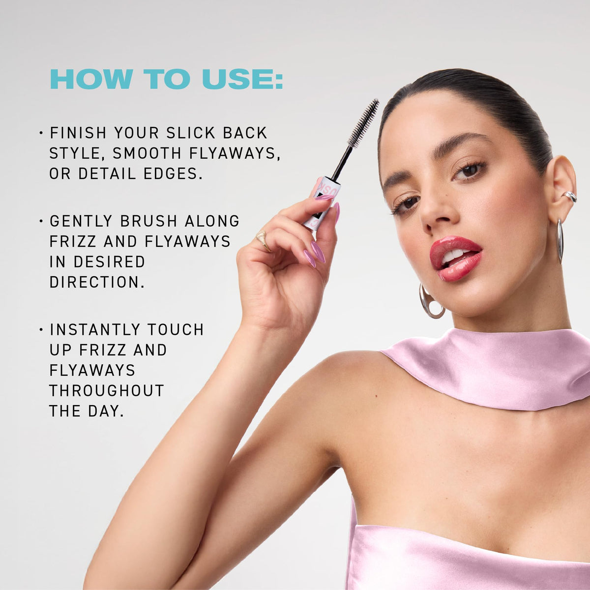 IGK Velvet Muse fragrance notes while styling