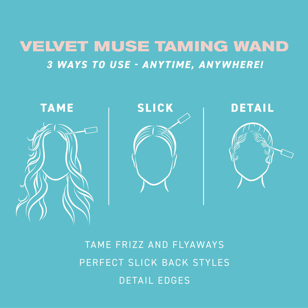 IGK Velvet Muse XL wand smoothing flyaways on-the-go