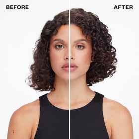 IGK Good Spin hair swirl definition demonstrating curl shaping with flexibility.