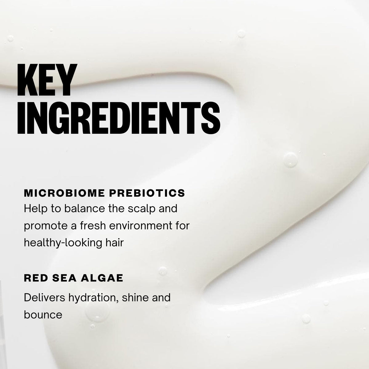 IGK Legendary Dream Hair Shampoo lather demonstrating refreshing cleanse