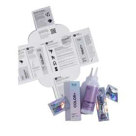 IGK Moon Dance packaging highlights vegan, ammonia-free formula