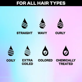 IGK MORE LIFE UV protection icon highlights color fade prevention.