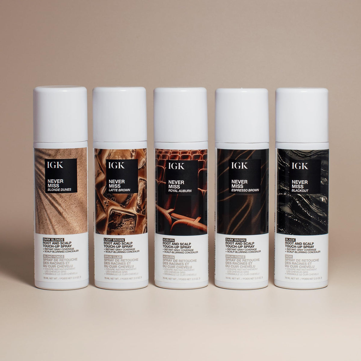 IGK Never Miss quick washout uses one shampoo for easy removal.