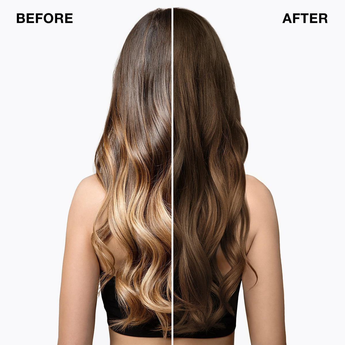 Application brush with IGK color kit for salon-grade results