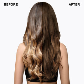 Application brush with IGK color kit for salon-grade results