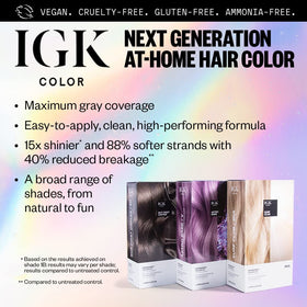 IGK Truth or Dare intense fuchsia box highlighting nourishing formula