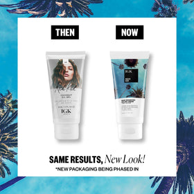 IGK Rich Kid Coconut Oil Gel Travel creamy texture defines curls.