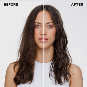 IGK Rich Kid Coconut Oil Gel Travel defines curls with texture.
