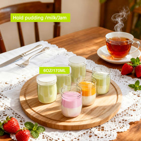 ihomecooker 6oz plastic favor jar transparent for easy content identification.