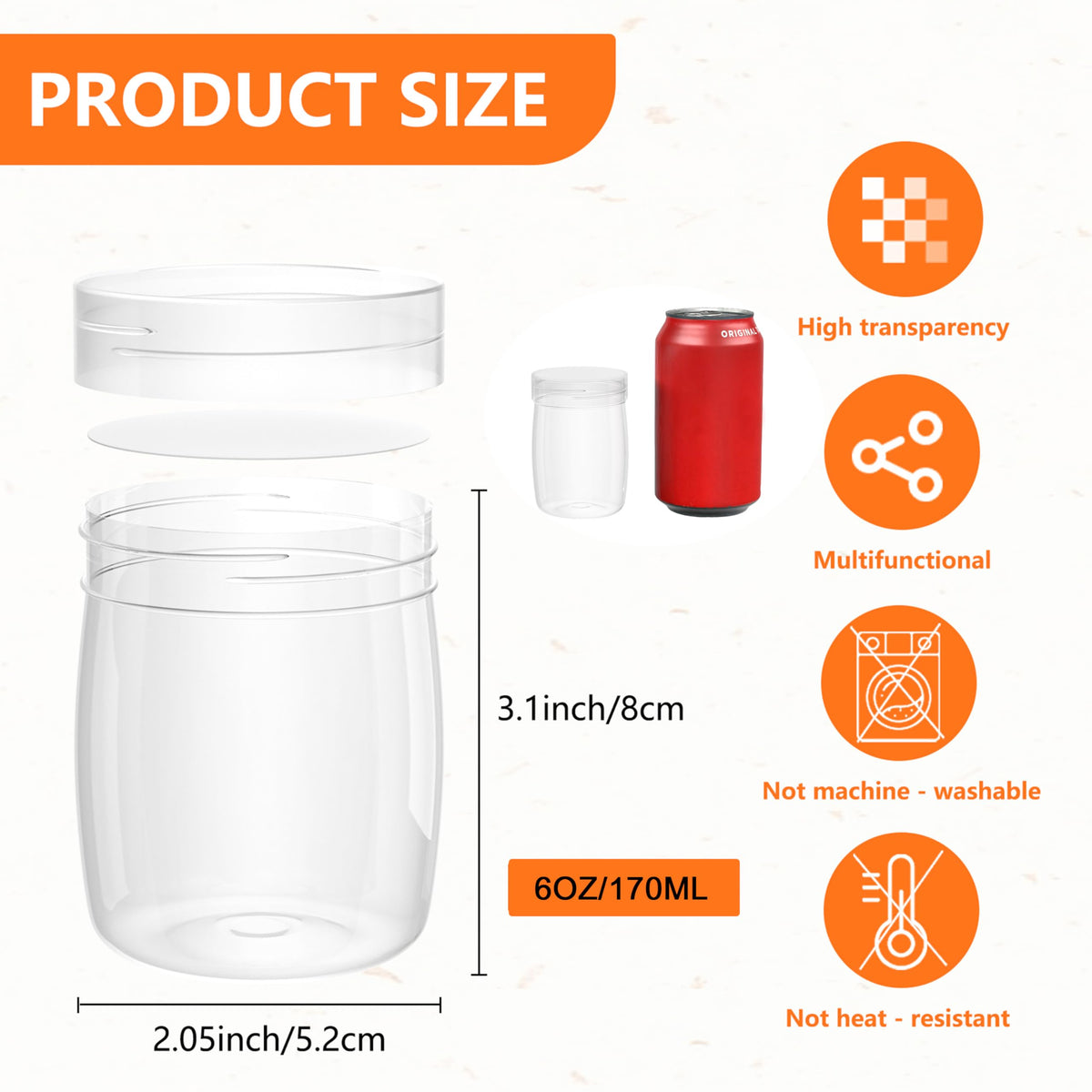 ihomecooker wedding favor jars with airtight screw cap prevent leaks during transport.