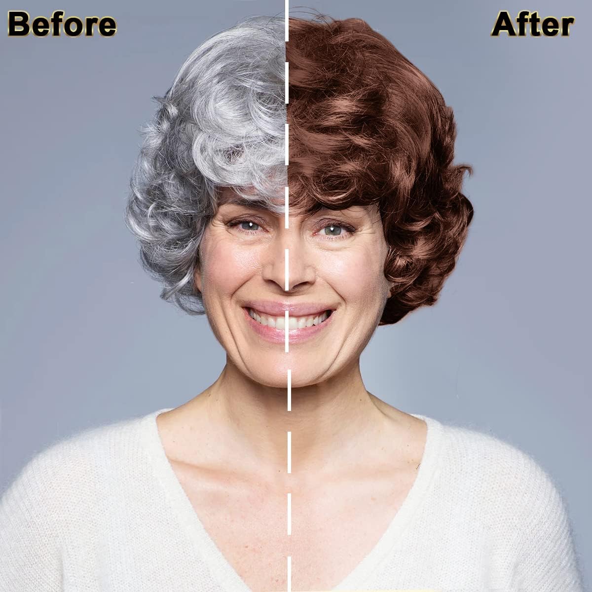 IIIMEIDU Chestnut Brown Hair Dye lather demonstrates smooth color uptake