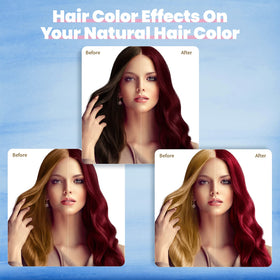 IIIMEIDU grey coverage result reveals a refreshed burgundy shade.