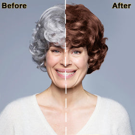 IIIMEIDU Rich lather during gray coverage color shampoo