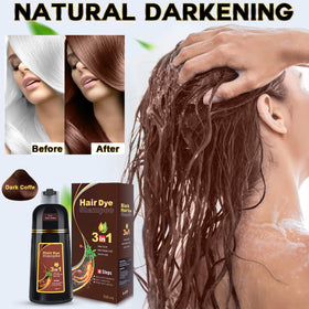 IIIMEIDU hair massaging action demonstrates a quick 5-10 minute color process.