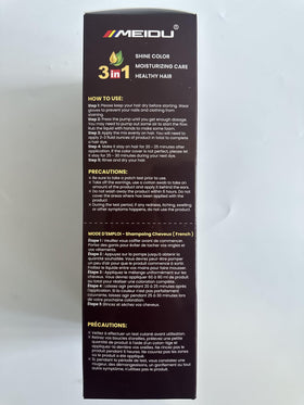IIIMEIDU herbal-botanical ingredients highlight natural color and nourishment.