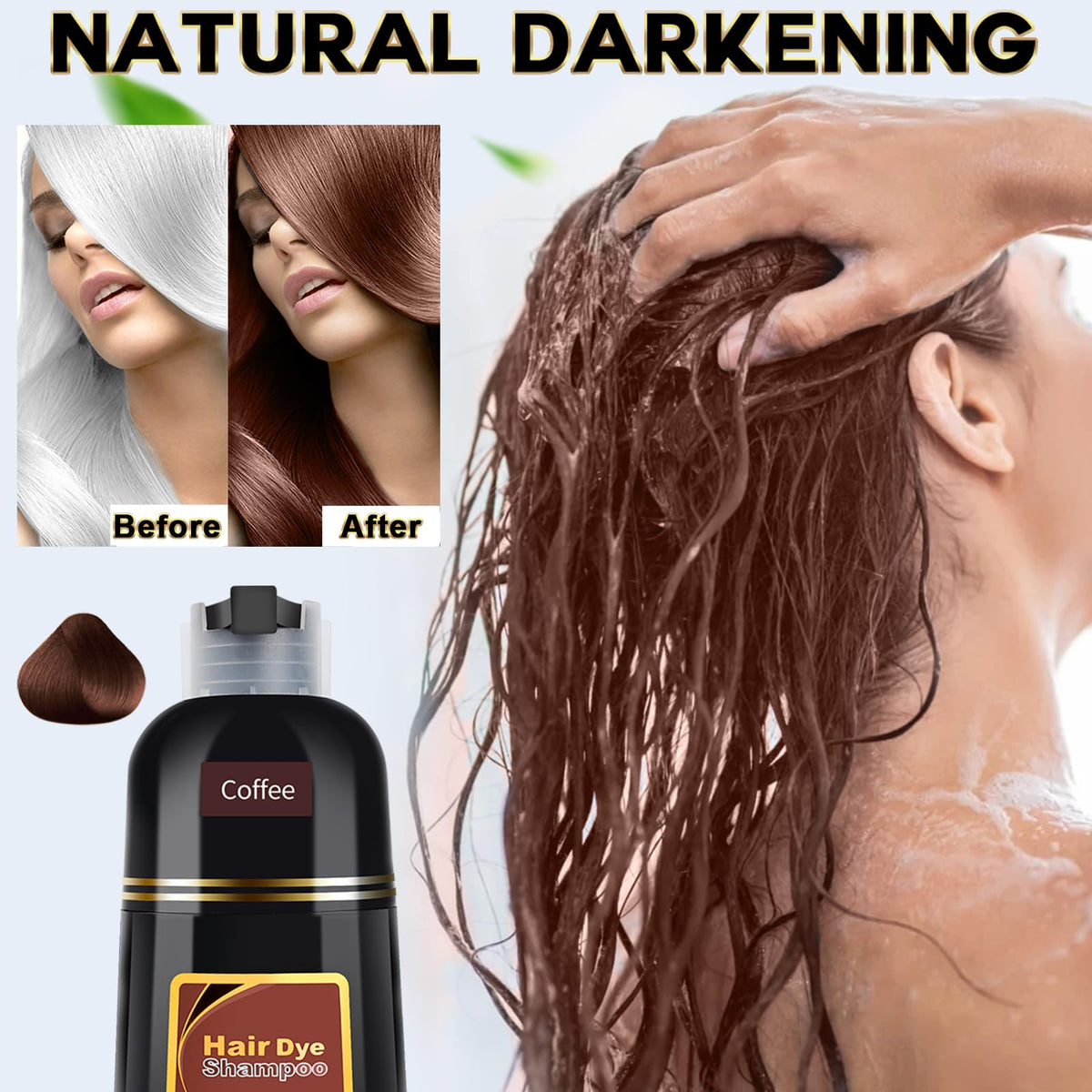 IIIMEIDU after-use hair looking soft, shiny, and healthier.