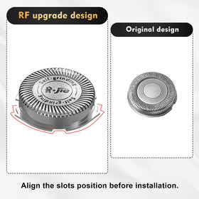Ikedon SH30 long-lasting shaving head suggests extended replacement intervals.