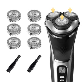 Ikedon SH30 replacement head top view shows broad coverage for a smoother shave.