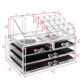 Ikee Design removable top lipstick holders provide flexible arrangement for favorite shades.