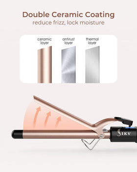 IKV dual voltage design supports global travel and salon-ready results.