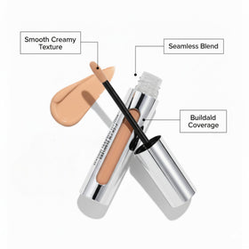 Il Makiage Concealer 08 matte finish offers natural-looking balance for medium skin.