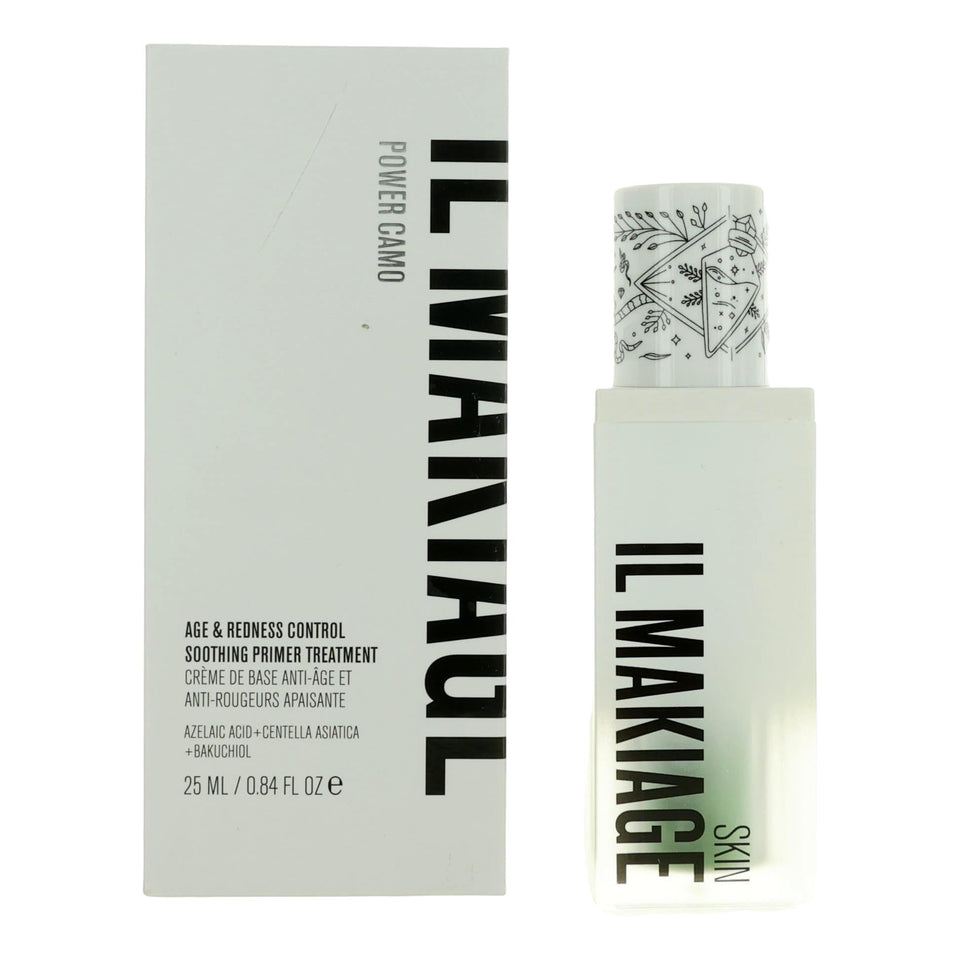 Il Makiage Power Camo Redness Defense green-tinted primer smooths redness for a ready makeup base