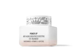 Il Makiage Power Up Eye Cream applicator close-up showing depuffing action