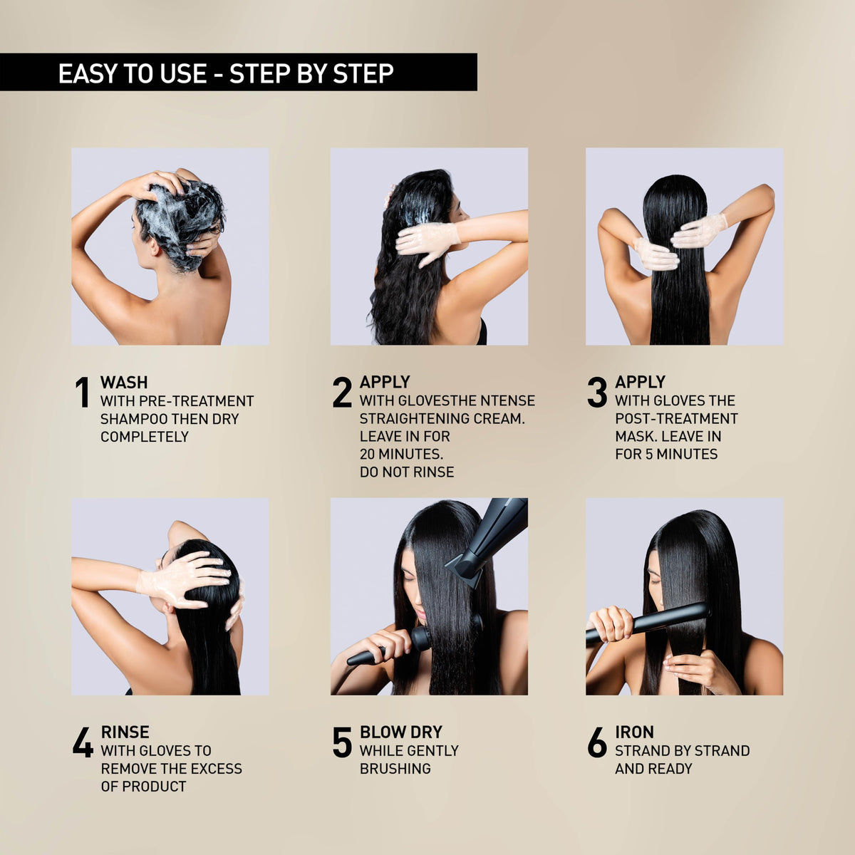 Il Salone Milano blow-dry and brush for a sleek finish