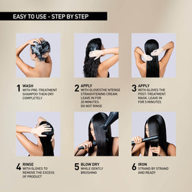 Il Salone Milano blow-dry and brush for a sleek finish