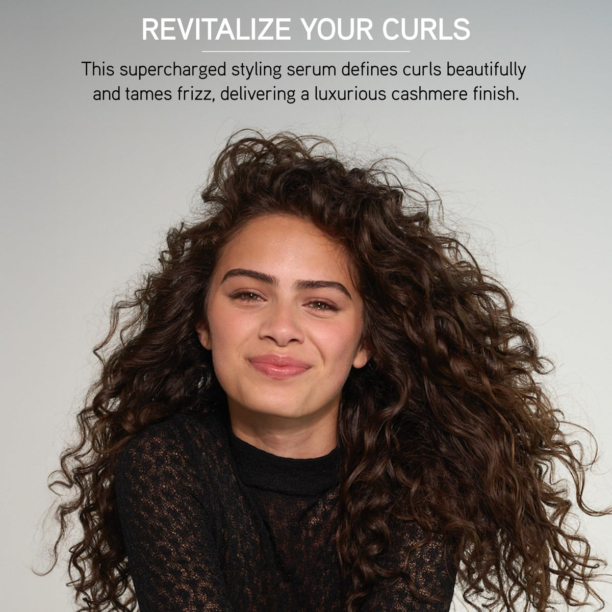 Curl Revive cream texture close-up highlighting smooth, breathable hold.