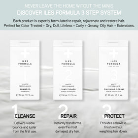ILES FORMULA Mini Signature Conditioner bottle, detangling hydration for on-the-road.
