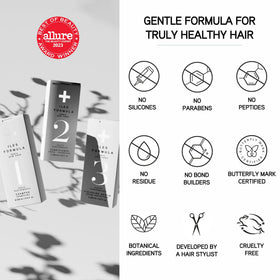 ILES FORMULA Mini Signature Hair Serum with heat protection for travel.