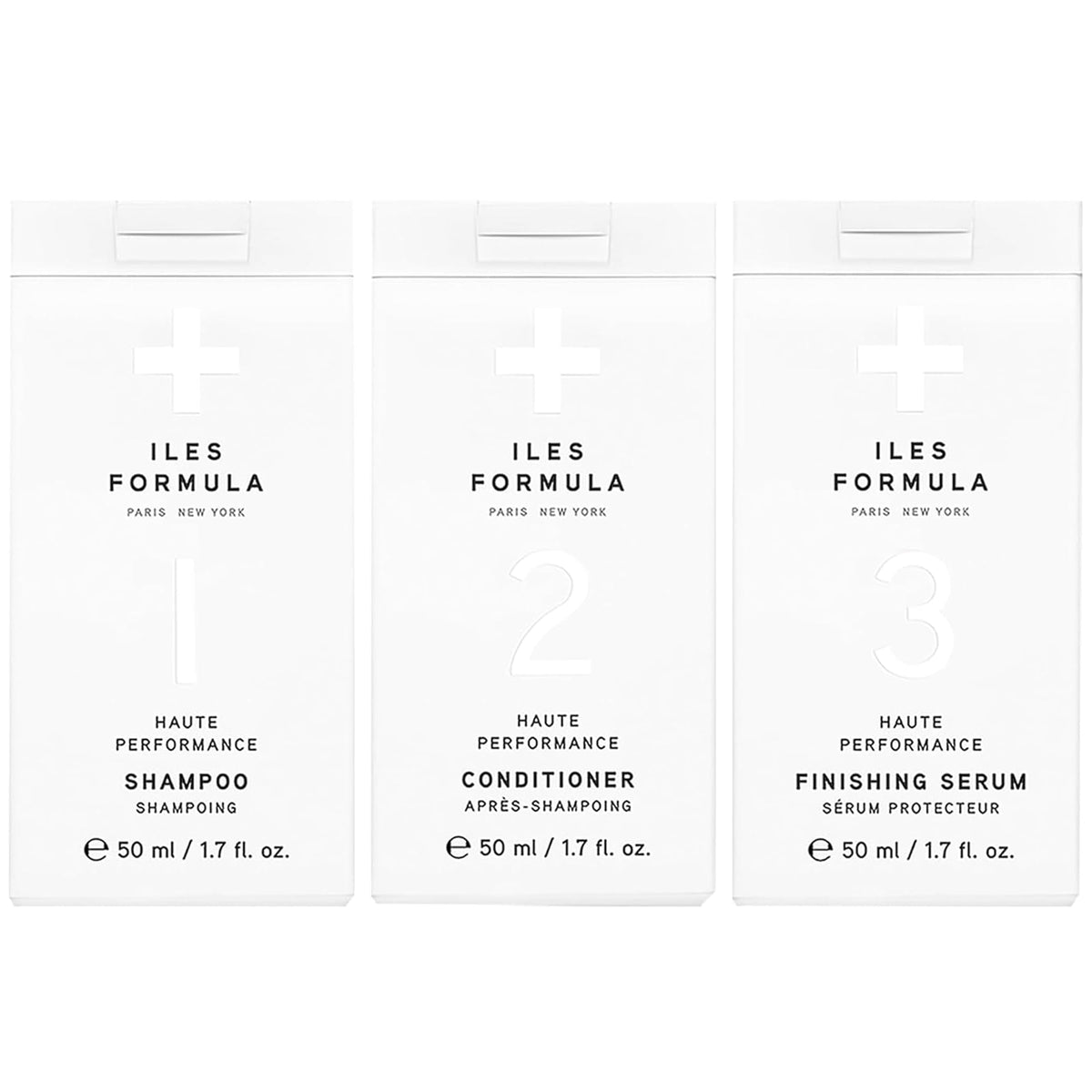 ILES FORMULA Mini Signature Shampoo bottle for travel, frizz control on the go.