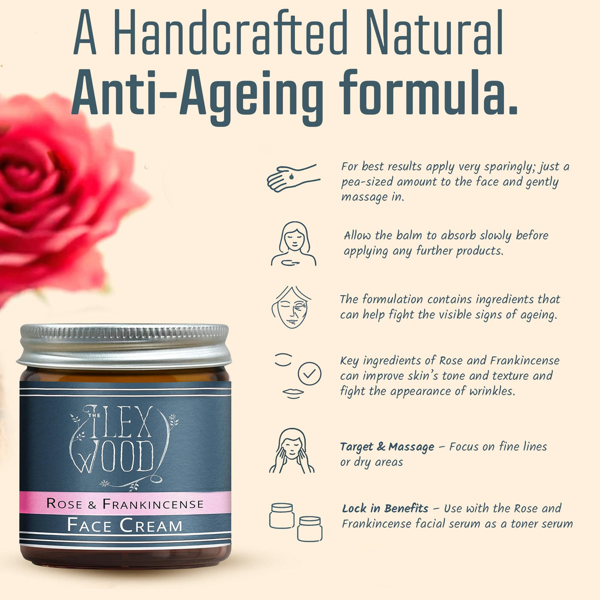 Plastic-free packaging from The Ilex Wood supports eco-friendly skincare.