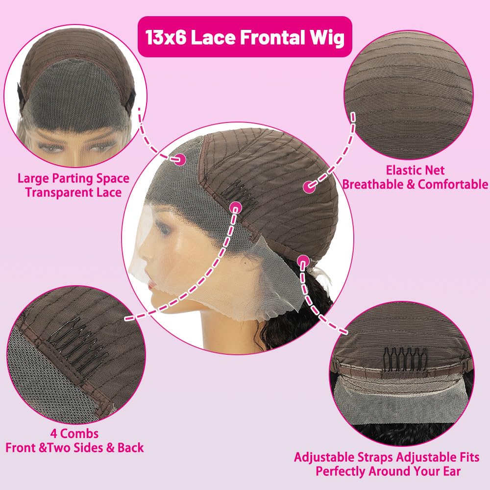 ILHILH versatile wig for daily styling, parties, travel and weddings.