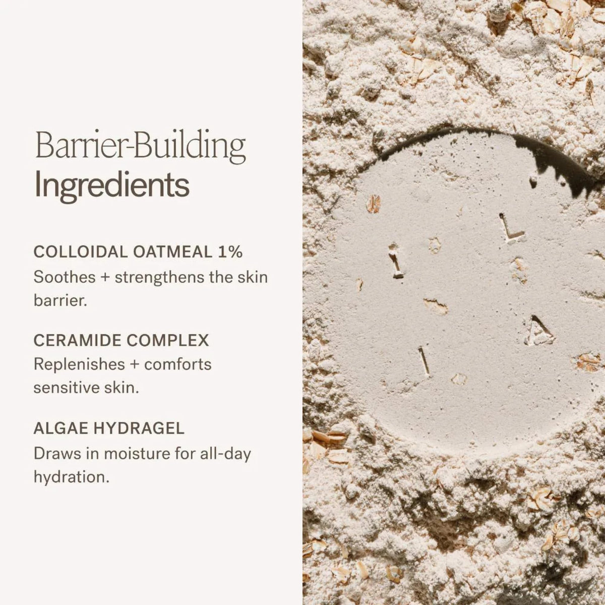 ILIA Barrier Build packaging emphasizes vegan, non-toxic, cruelty-free values
