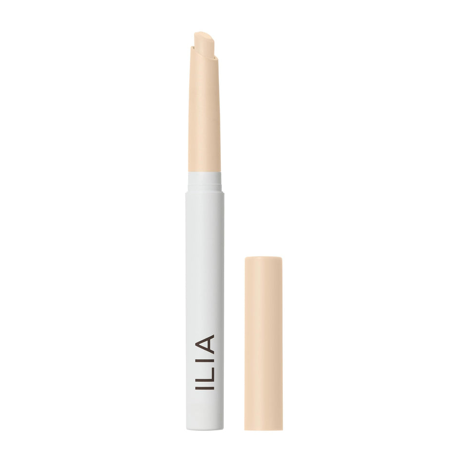 ILIA Eye Stylus Shadow Stick Bisque matte wash on lids for a soft, versatile look.