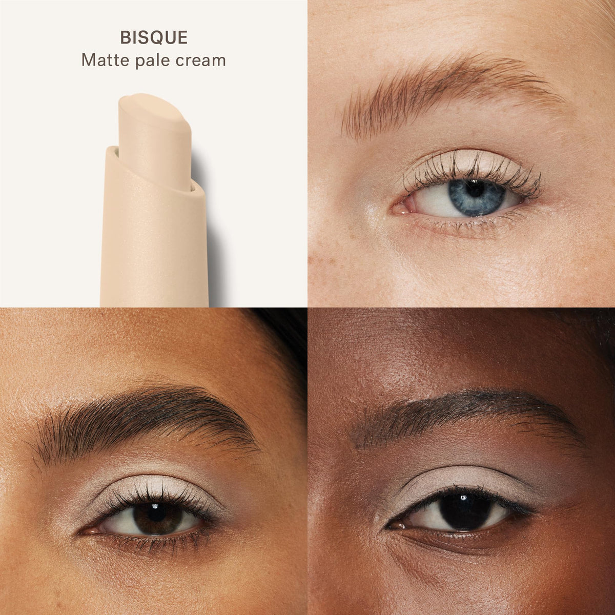 ILIA Eye Stylus Shadow Stick flat tip application for seamless color blending.