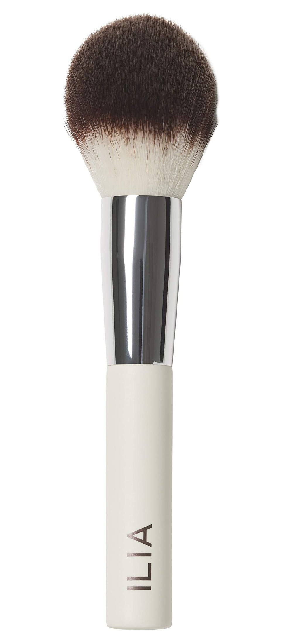 ILIA Finishing Powder Brush with wood handle for seamless powder blending