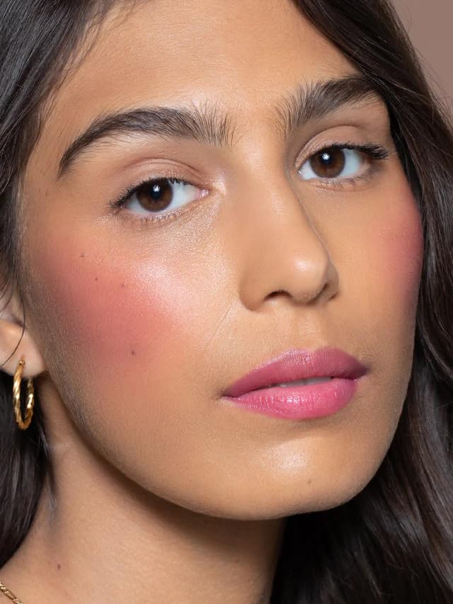 ILIA Multi-Stick with Perfecting Buff Brush shows natural finish