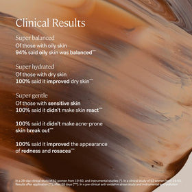 ILIA niacinamide and hyaluronic acid depiction signals texture refinement and moisturization