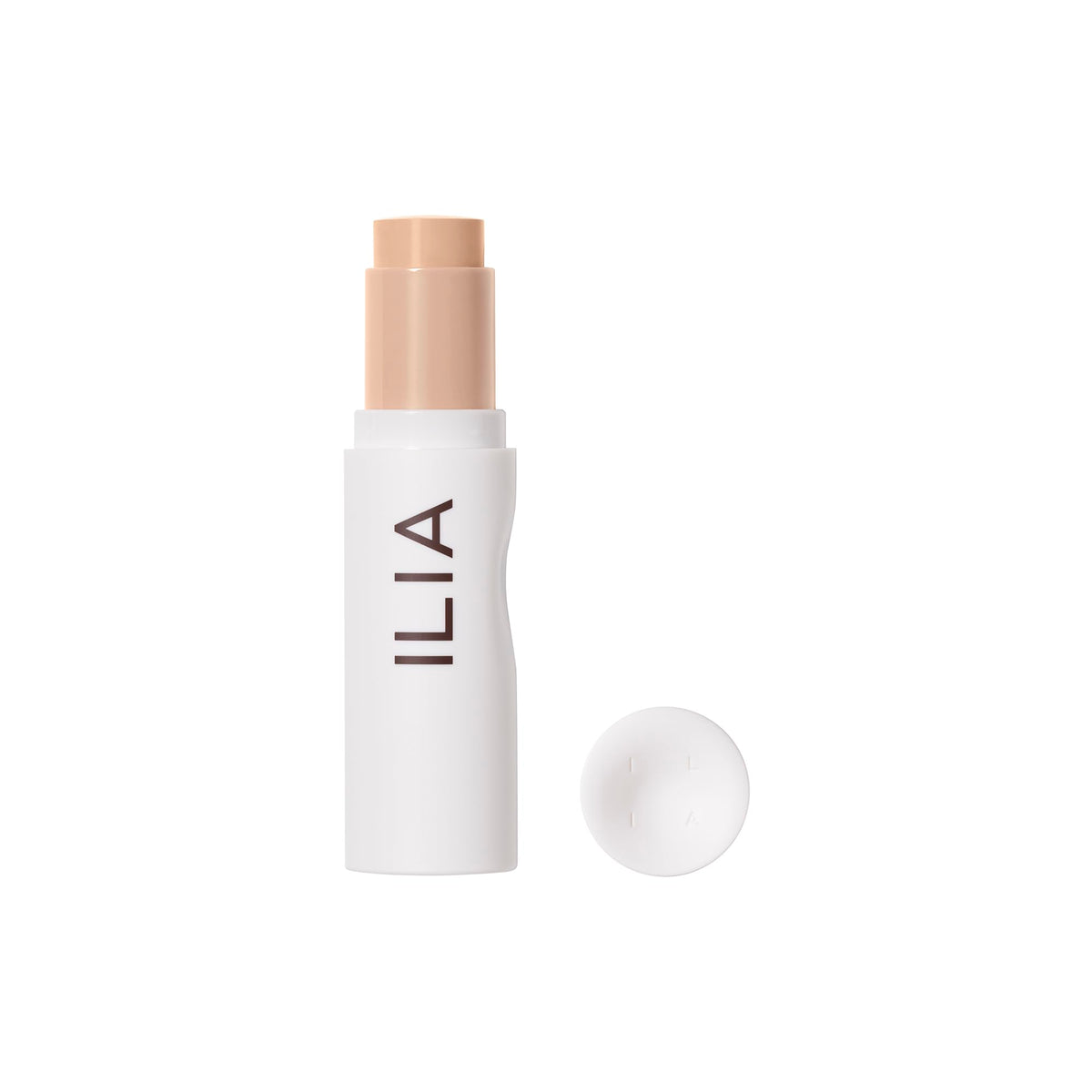 ILIA Skin Rewind Complexion Stick 9N Tupelo swatch for natural-matte finish.
