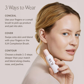 ILIA Skin Rewind Complexion Stick butterfly lavender smooths fine lines.