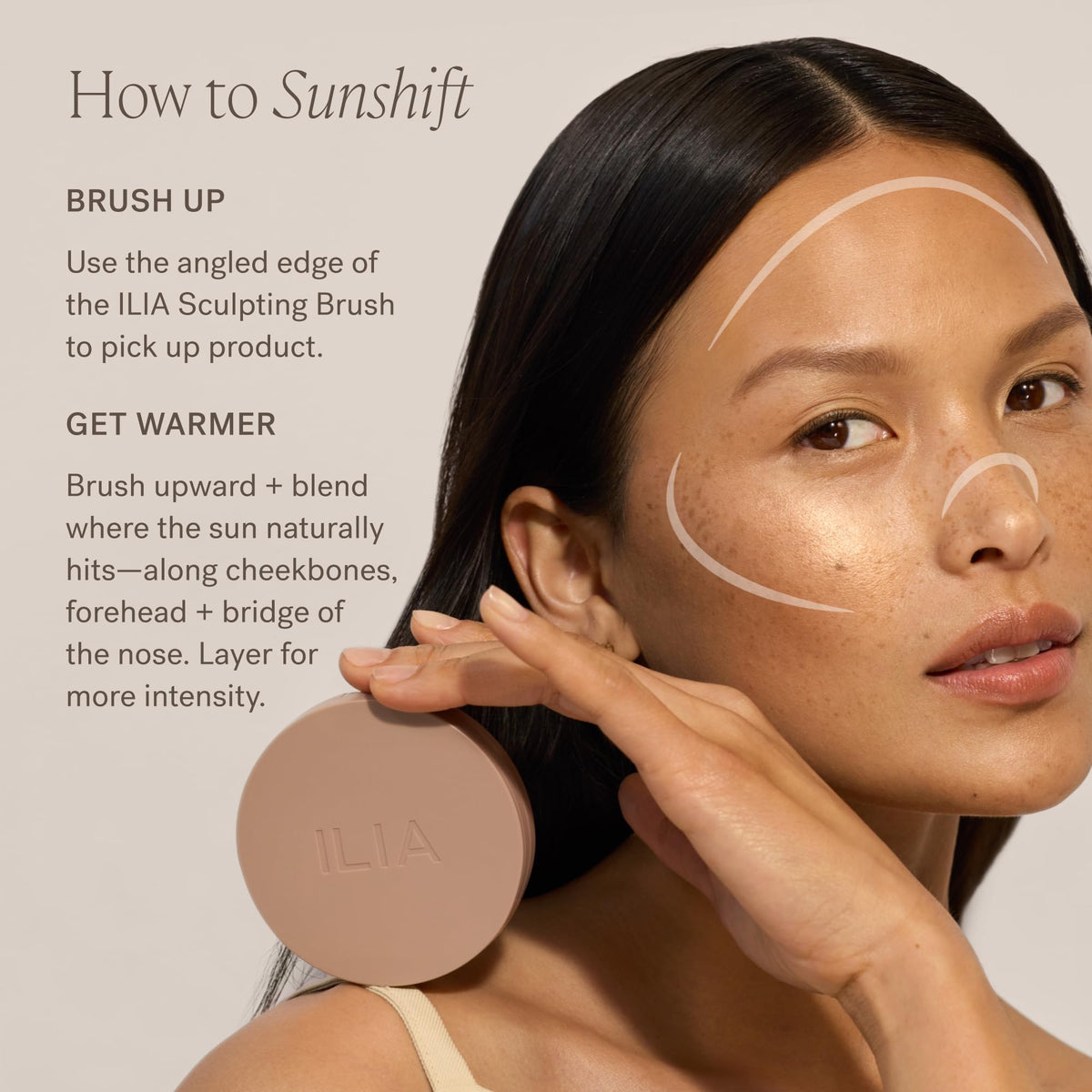 ILIA Sunshift uses plant-based squalane to seal in moisture