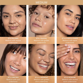 One-step makeup and skincare usage visual suggesting simple routine