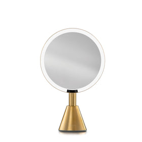 Ilios Lighting 9-inch front-view mirror with true-color illumination for precise makeup