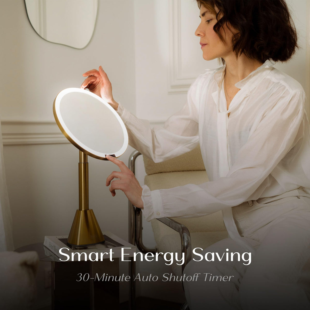 Ilios Lighting true-color LED lighting reveals natural skin tones during routine