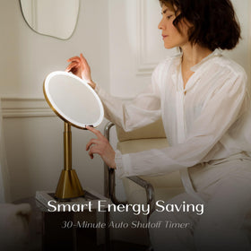 Ilios Lighting true-color LED lighting reveals natural skin tones during routine