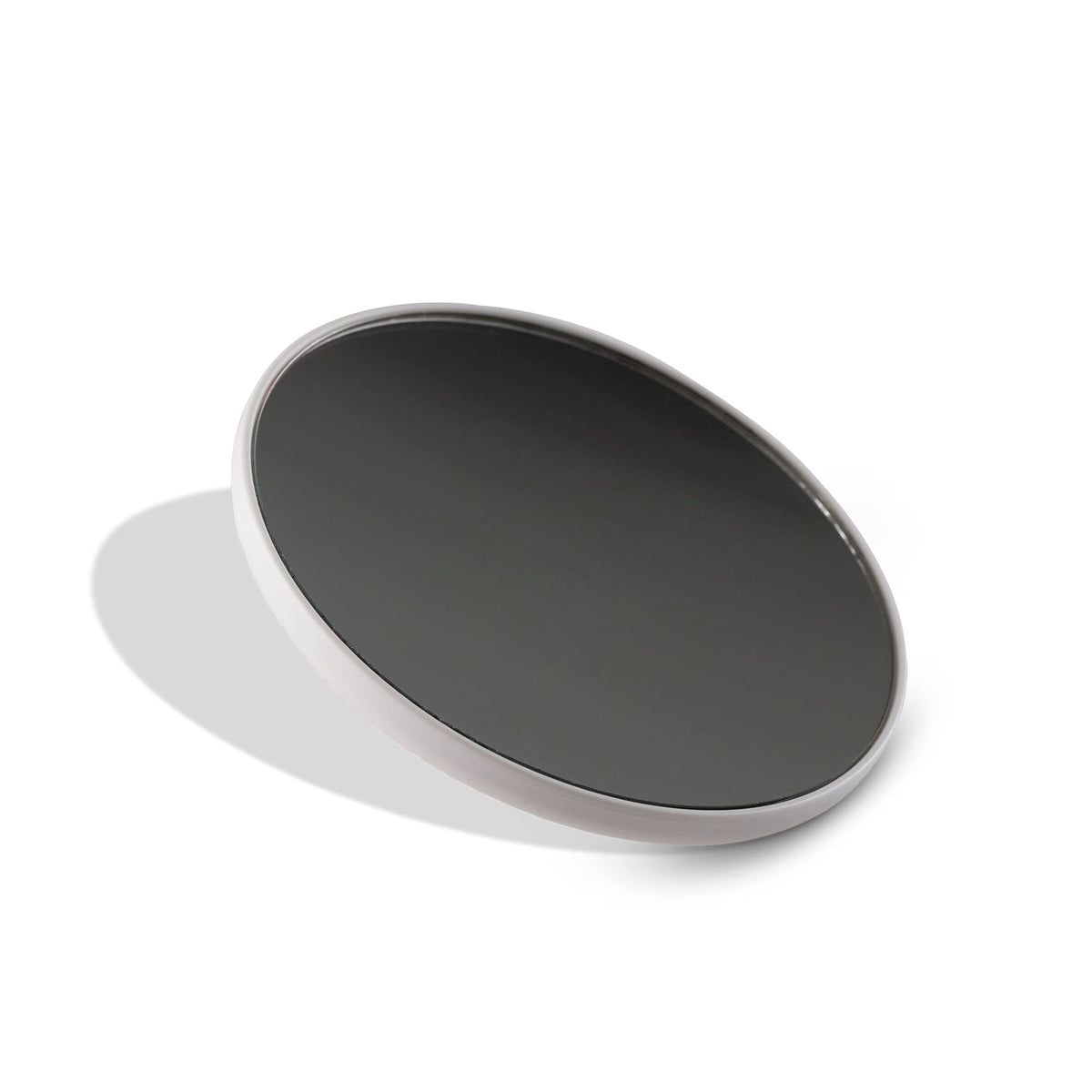 Ilios Lighting 10x makeup mirror compact with distortion-free reflection for precise grooming on the go.