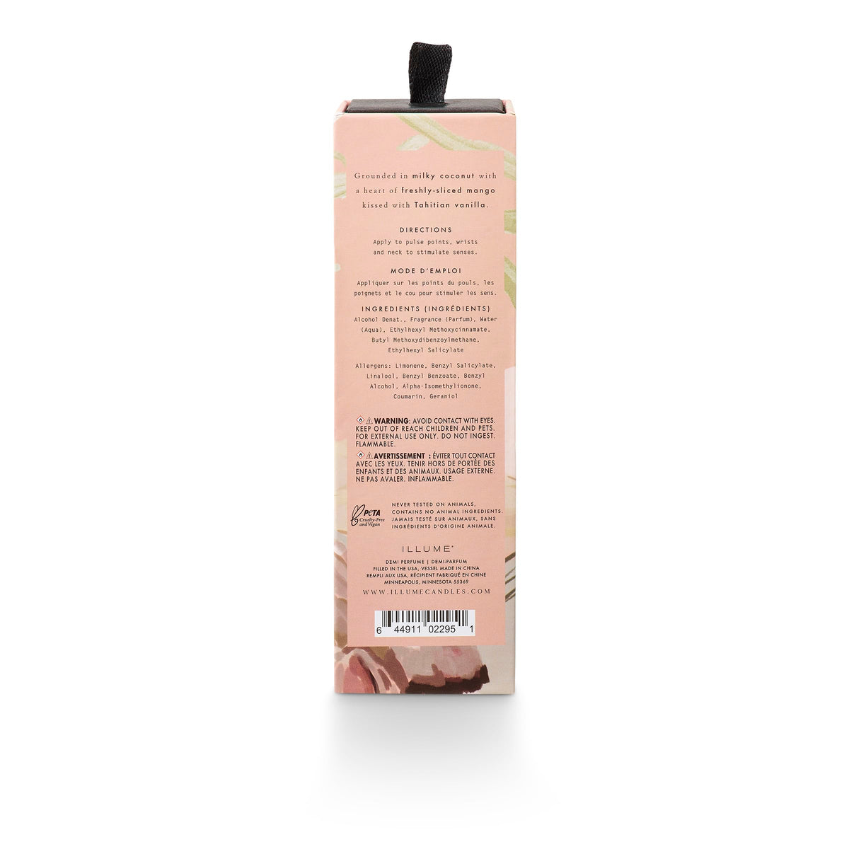 Illume Coconut Milk Mango fragrance packaging highlights gift-ready presentation